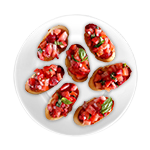 4pcs Bruschetta 